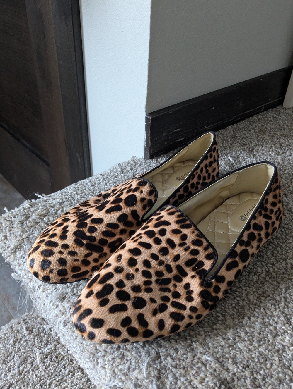 Birdies The Starling Cheetah Shoes Size 10